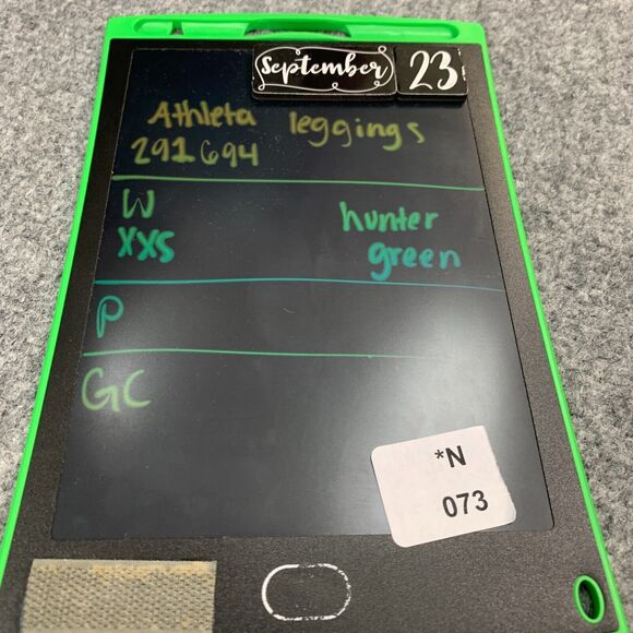 Athleta Sonic Cropped Pant Womens 2XS XXS Olive Stretch Pull On Reflective Ankle - Picture 11 of 14